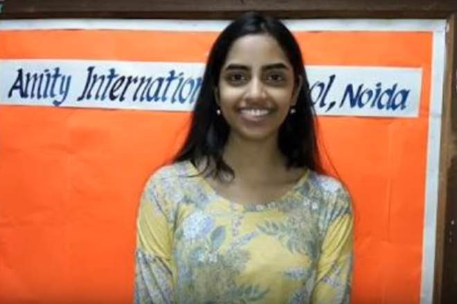 CBSE, CBSE results, CBSE 12th results, Raksha Gopal, Noida, Noida girl topper