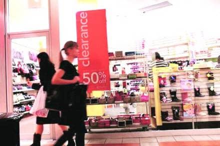 Brick & mortar stores, brands offer discounts all year long to take on e-commerce players.