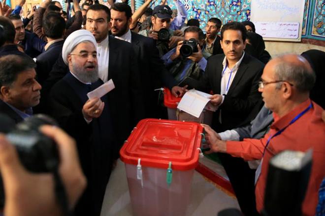 Rouhani had won 21.6 million votes, compared to 14 million for Raisi, with 37 million votes counted, the source added. (Reuters) Rouhani had won 21.6 million votes, compared to 14 million for Raisi, with 37 million votes counted, the source added. (Reuters)
