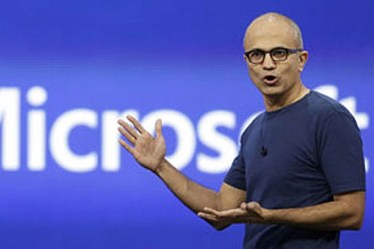 Microsoft CEO Satya Nadella. (Reuters)