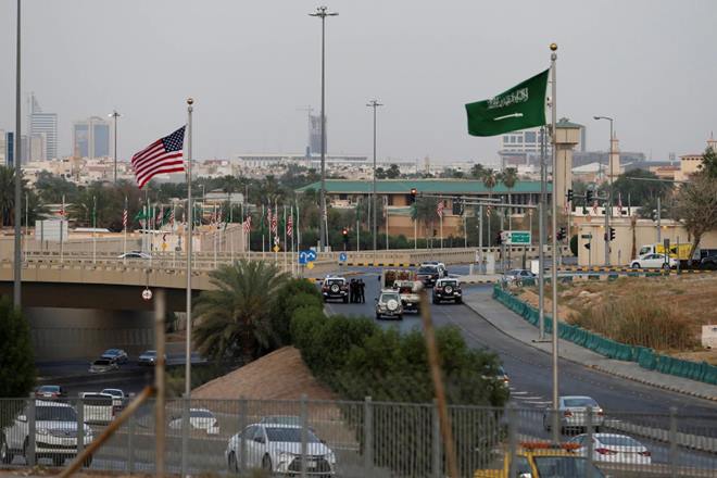 Trump, whose country provides weapons, intelligence and aerial refuelling for the coalition, is due to arrive today for two days of summits with Saudi, Gulf and Muslim leaders. (Reuters) Trump, whose country provides weapons, intelligence and aerial refuelling for the coalition, is due to arrive today for two days of summits with Saudi, Gulf and Muslim leaders. (Reuters)