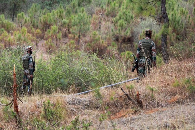 The two suspected terrorists were arrested from India-Pakistan border area while trying to recover the weapons pushed into the Indian territory from Pakistan side. (Representative Image: PTI) The two suspected terrorists were arrested from India-Pakistan border area while trying to recover the weapons pushed into the Indian territory from Pakistan side. (Representative Image: PTI)