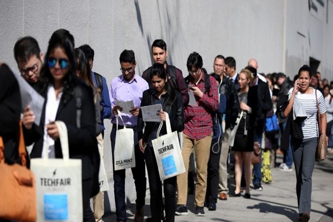 Average paychecks did grow more slowly in April, increasing 2.5 percent over the past 12 months, below March's year-over-year gain. (Reuters)