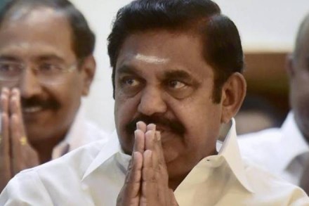 Tamil Nadu Chief Minister K Palaniswami today released a souvenir marking 'achievements' of the government led by him in its first 100 days in office. (PTI)