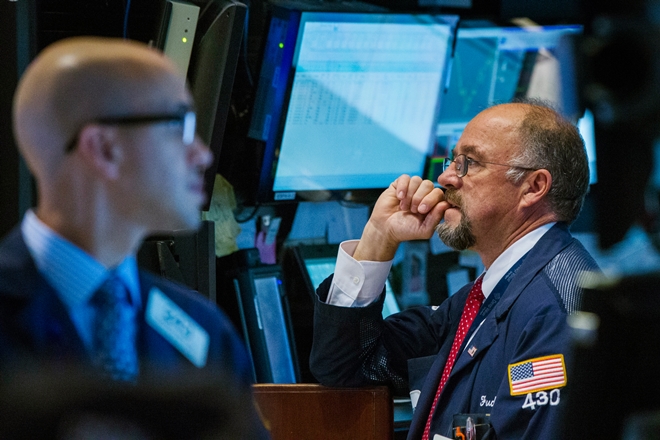 Reports that Trump had tried to intervene in an ongoing federal investigation led to the harshest selloff in US stocks on Wednesday since his election in November. (Reuters) Reports that Trump had tried to intervene in an ongoing federal investigation led to the harshest selloff in US stocks on Wednesday since his election in November. (Reuters)