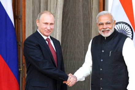 Prime Minister Narendra Modi and Russian President Vladimir Putin are likely to meet for a dummit on June 1. (AP Photo)