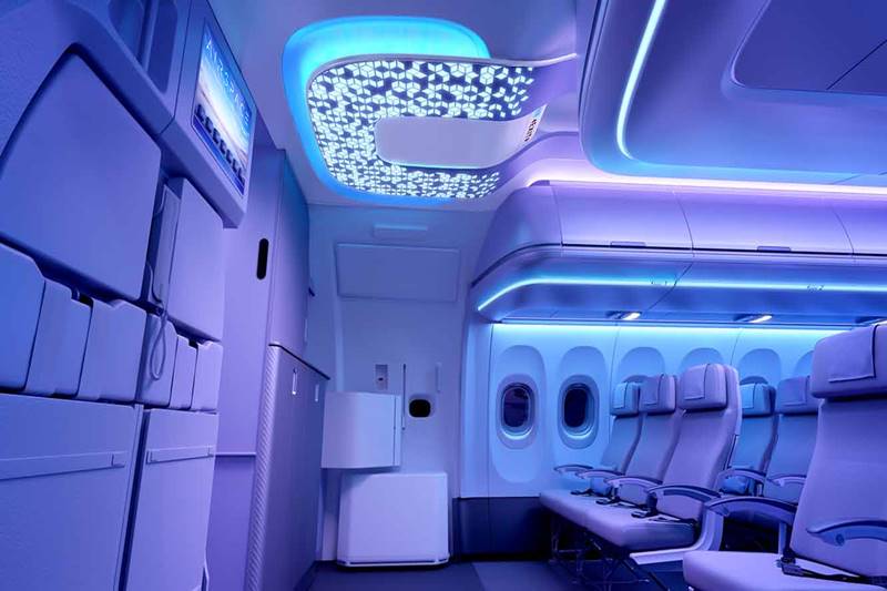 エアバスA320 AIRBUS 機内 客室 内装 壁 非常口 ウィンドウガラス Airbus A320 Airspace launched with striking interiors, cool