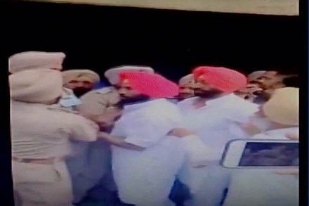AAP MLA, Punjab Assembly ruckus, Marshal injured, Vidhan Sabha, 