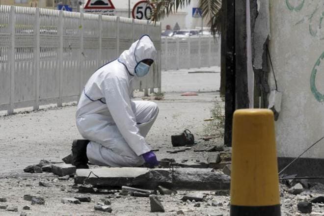 Bahrain, Bahrain bomb, Bahrain bombing, suburb of Manama, Shiite-led protests, interior ministry, second blast in a suburb, Sunni-ruled Gulf state, constitutional monarchy