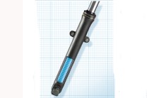 28% longer travel front telescopic forks.