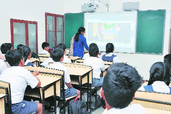 digital divide, Digital transformation, Digital transformation of classrooms, ICT based initiatives, computerisation of schools, installation of CCTV, biometrics, Centre Locator app