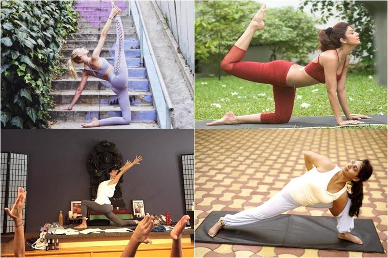 International Yoga Day 2017, Yoga Day, Payal Gidwani Tiwari, Rachel Brathen, Shilpa Shetty Kundra, Shilpa Shetty, Caitlin Turner, Elena Brower, Lady Yoga teachers, lady yoga instructors, Yoga Day news, Yoga Pics, India News