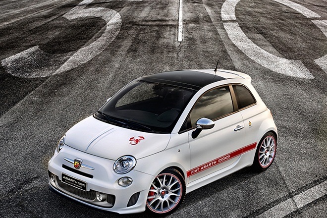 Fiat Abarth 595 Competizione: Fiat Abarth 595 Competizione is a sporty car from every angle. Under the hood, it is packed with a 1.4 litre turbo T-Jet petrol engine that develops 160 hp of power and 230 Nm torque. The car has a top speed of 209 kmph and is available with sequential automated gearbox and steering wheel mounted shift paddle. The Fiat Abarth 595 Competizione sits on 17-inch alloys with 205/40 ZR17 tyres and gets twin exhausts, sunroof and Abarth decals. The suspension setup includes Copaf front suspensions with FSD (Frequency Selective Damping) technology and Koni rear suspensions. The 595 Competizione gets Abarth Corsa fabric racing seats by Sabelt, a 7-inch TFT coloured instrument panel, split rear seats with head restraint and Abarth stickers. One can also choose between Scorpione Black, Cordolo Red, Iridato White and Campovolo Grey body colour options.
