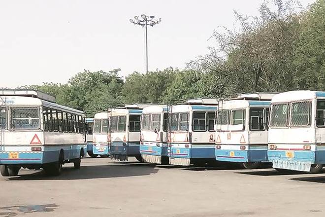 Haryana Roadways, Haryana Roadways buses, buses off the road, employees strike work, strike work, employees strike, chakka jam, private bus operators, Haryana Roadways buses for commuting, private operators Haryana Roadways, Haryana Roadways buses, buses off the road, employees strike work, strike work, employees strike, chakka jam, private bus operators, Haryana Roadways buses for commuting, private operators
