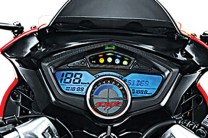  Digital plus analogue speedo metre. 