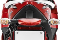  LED tail light and parking lights. 