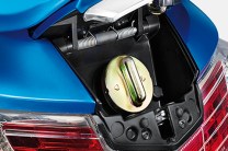 Fuel filler located outside