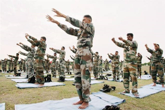 Yoga Day, Indian army,  Third International Yoga Day, Narendra Modi, Lucknow Cantonment,Yoga Day celebrations Yoga Day, Indian army,  Third International Yoga Day, Narendra Modi, Lucknow Cantonment,Yoga Day celebrations