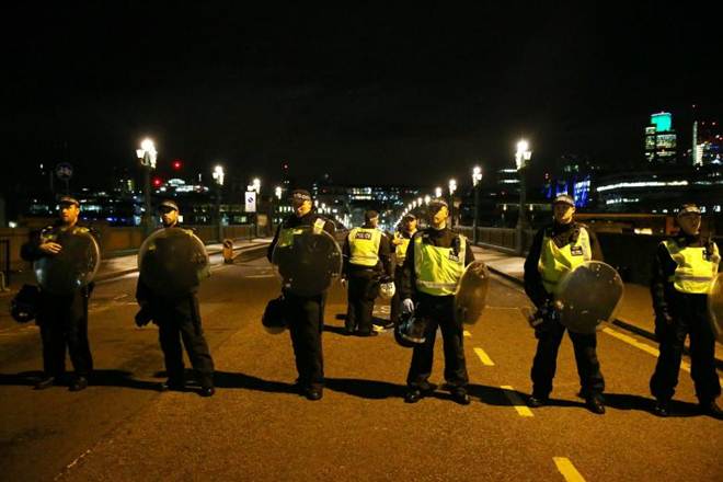 British police, UK arrests, UK arrests three, footage of London Bridge attack, London Bridge attack, footage appears online, footage released online, footage released, London Bridge attack footage on internet, counter terrorism, terrorist attack
