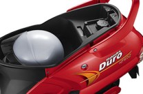 20 litres of under seat storage.