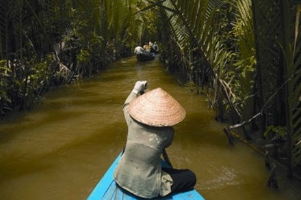 Mekong River is one of the world’s great river systems, flowing 4,909 km through six countries
