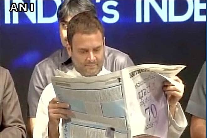Rahul Gandhi, Rahul Gandhi slams BJP, The National Herald event, Congress, Bharatiya Janata Party, Congress VP, Rahul Gandhi on MP protest