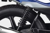5-step adjustable rear shockers.