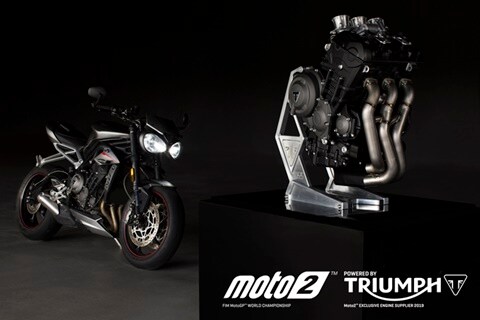 Triumph to supply engines for FIM Moto2 World Championship starting 2019 season