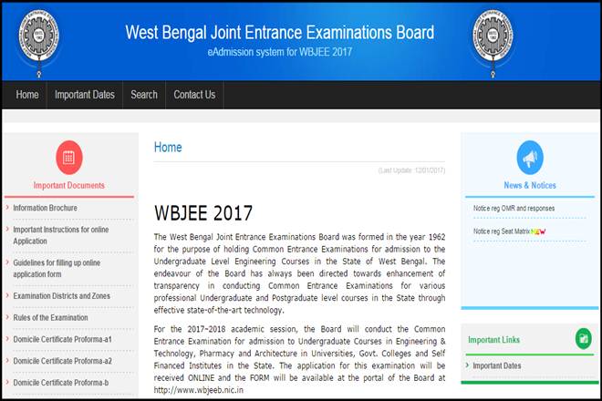 wbjee, wbjee result, wbjee result 2017, wbjeeb.nic.in, jee 2017, wbjee result 2017 time, joint entrance examination, joint entrance examination 2017, wbjeeb.in, West Bengal, West Bengal Joint Entrance Exam, Joint Entrance Exam, Joint Entrance Exam news, Entrance Exam, West Bengal news, education news