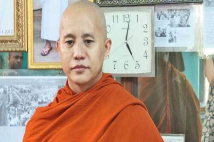 Myanmar monk barred from facebook, Buddhist Bin Laden, extremist diatribes, banned from using Facebook, hate speech, firebrand preacher Wirathu