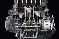 Inline 3 847cc liquid-cooled DOHC 4-valve per head engine.
