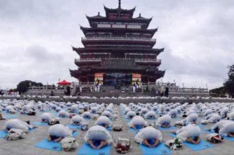 International Yoga Day, International Yoga Day in India, Modi on International Yoga Day, Yoga Day, Narendra Modi, Yoga Day in China, AYUSH Ministry, Yoga Day news, PM Modi, UNGA, PM Modi in United Nation, Yoga Day on June 22, Yoga Day in Lucknow, Baba Ramdev, Yoga