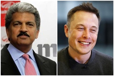 Anand Mahindra invites Elon Musk to join India’s ambitious all electric by 2030 target