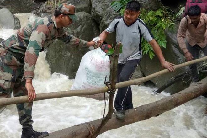 army, Indian Army, rescue operation, landslide, India, landslide in Arunachal Pradesh army, Indian Army, rescue operation, landslide, India, landslide in Arunachal Pradesh