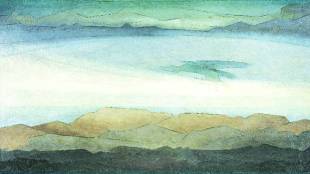 art, Jehangir Sabavala, paintings, The Long Dark Land, auction