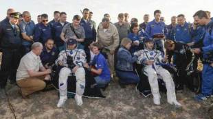 iss, Soyuz MS-03, International Space Station, scientists land on earth, Oleg Novitskiy