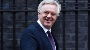 British Brexit minister David Davis, EU, European Union, Brexit, Theresa May, Britain