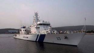 Coast guard rescue operation mangaluru, Coast Guard Karnataka, Coast guard rescue operation, Coast guard rescue,  ICGS Amartya, Ullal coast, Dakshina Kannada district