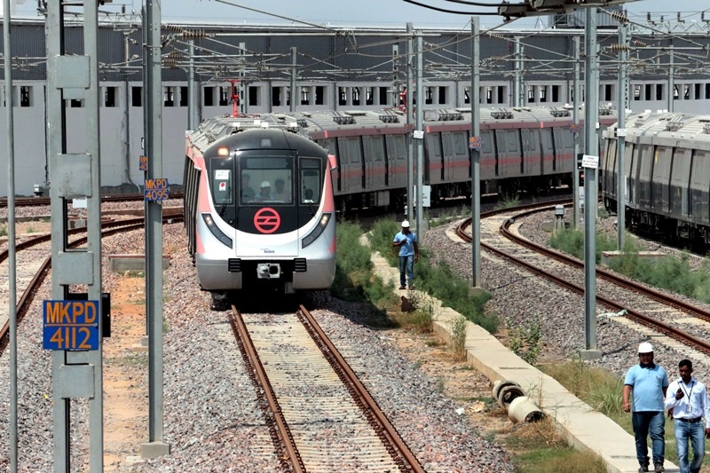 driverless metro Delhi, driverless metro train project, Delhi Metro driverless