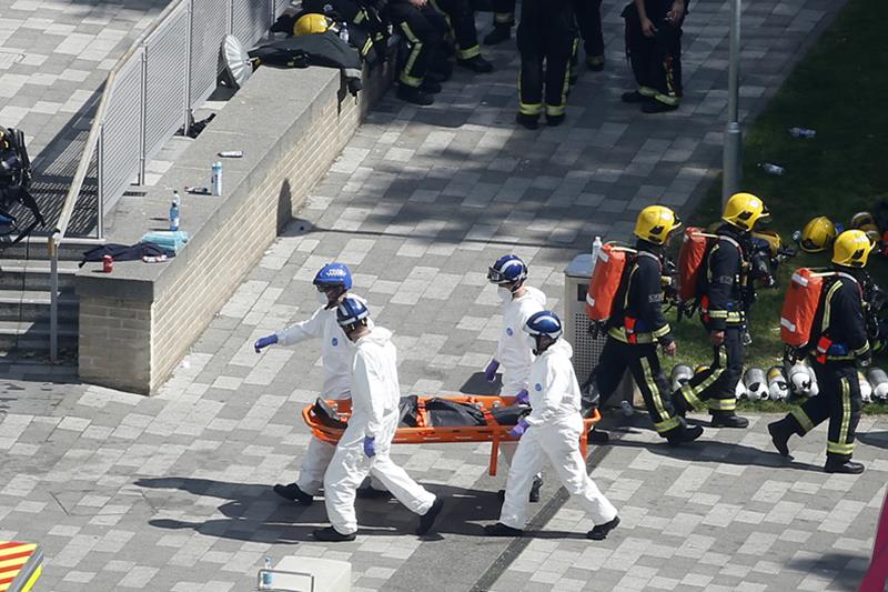 London tower fire, London fire, London massive fire, Lancaster West Estate, Metropolitan police, London blaze, London high-rise, London, Firefighters battling, massive blaze, massive blaze in high-rise, Grenfell Tower, Amazing Spaces