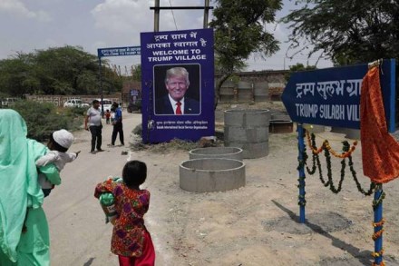 Toilet, Toilet charity, Donald Trump, USA, Sanitation In India, India, Indian village