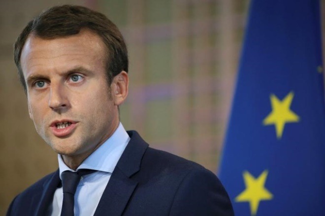 France's Emmanuel Macron, Macron, EU, UK, European Union, United Kingdom, Theresa May, paris, Wolfgang Schaeuble,  Brexit