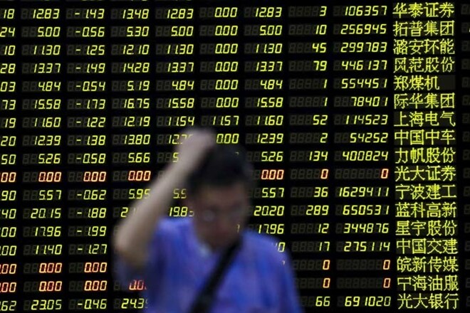Hong Kong shares fall on fears MSCI inclusion will spur competition, outflows to China