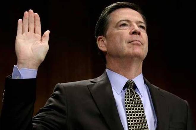 Donald Trump, James Comey, oath,US President Donald Trump, trump denied he tried to interfere with an FBI investigation, FBI investigation, accusing James Comey, the FBI's former director, of lying under oath to Congress