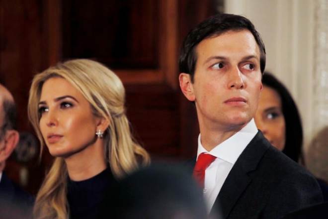 Jared Kushner, Benjamin Netanyahu, Donald Trump, Jason Greenblatt,  Palestinian territories