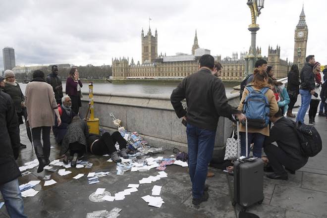 london bridge terror attack, Britain's terror threat, Theresa May, assault on the free world, knife-wielding assailants