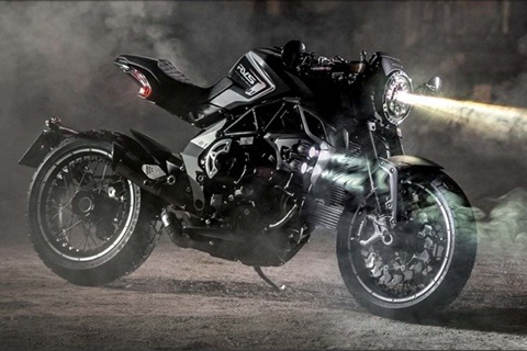 MV Agusta unveils stunning new scrambler RVS #1 based on Dragster 800