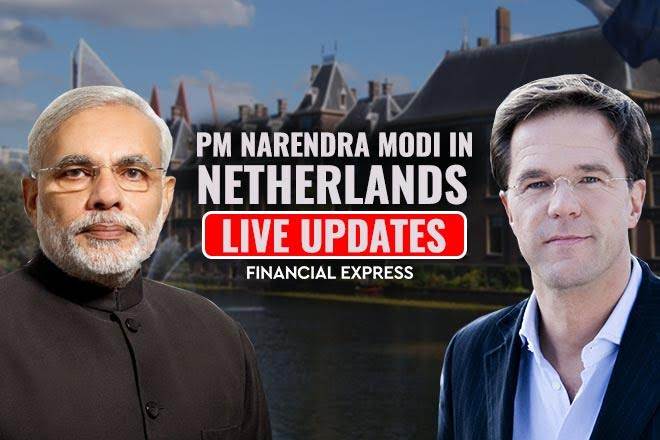 Narendra Modi in Netherlands live, modi in Netherlands, modi in Amsterdam news, narendra modi in amsterdam live, PM Narendra Modi, Donald Trump, PM Narendra Modi Donald Trump meeting live updates, white house, modi trump dinner, modi trump joint statement, modi speech, H1B visa, potus, modi trump press conference, modi trump meet, india us meet, indian delegation, indo-us ties, Amsterdam, modi trump joint statement, modi trump pakistan, modi trump h1b visa, modi news, modi in us,