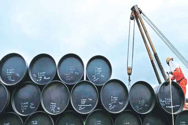 Oil prices climb off 10-month lows as US stockpiles drop