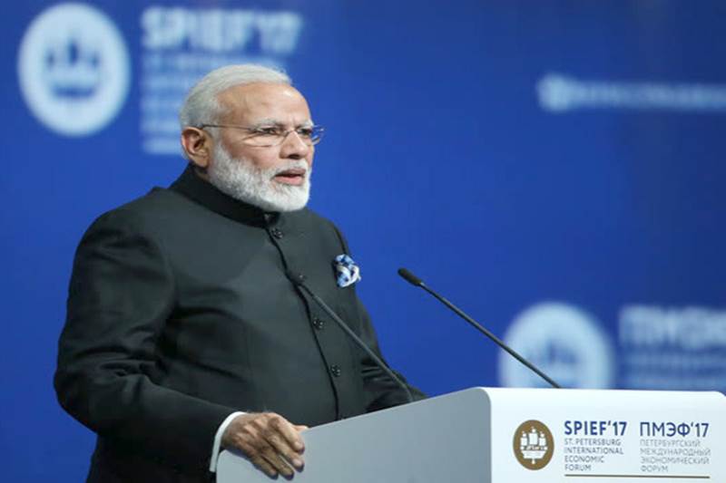 PM Narendra Modi, India, Russia, Vladimir Putin, St Petersburg, St. Petersburg International Economic Forum 2017